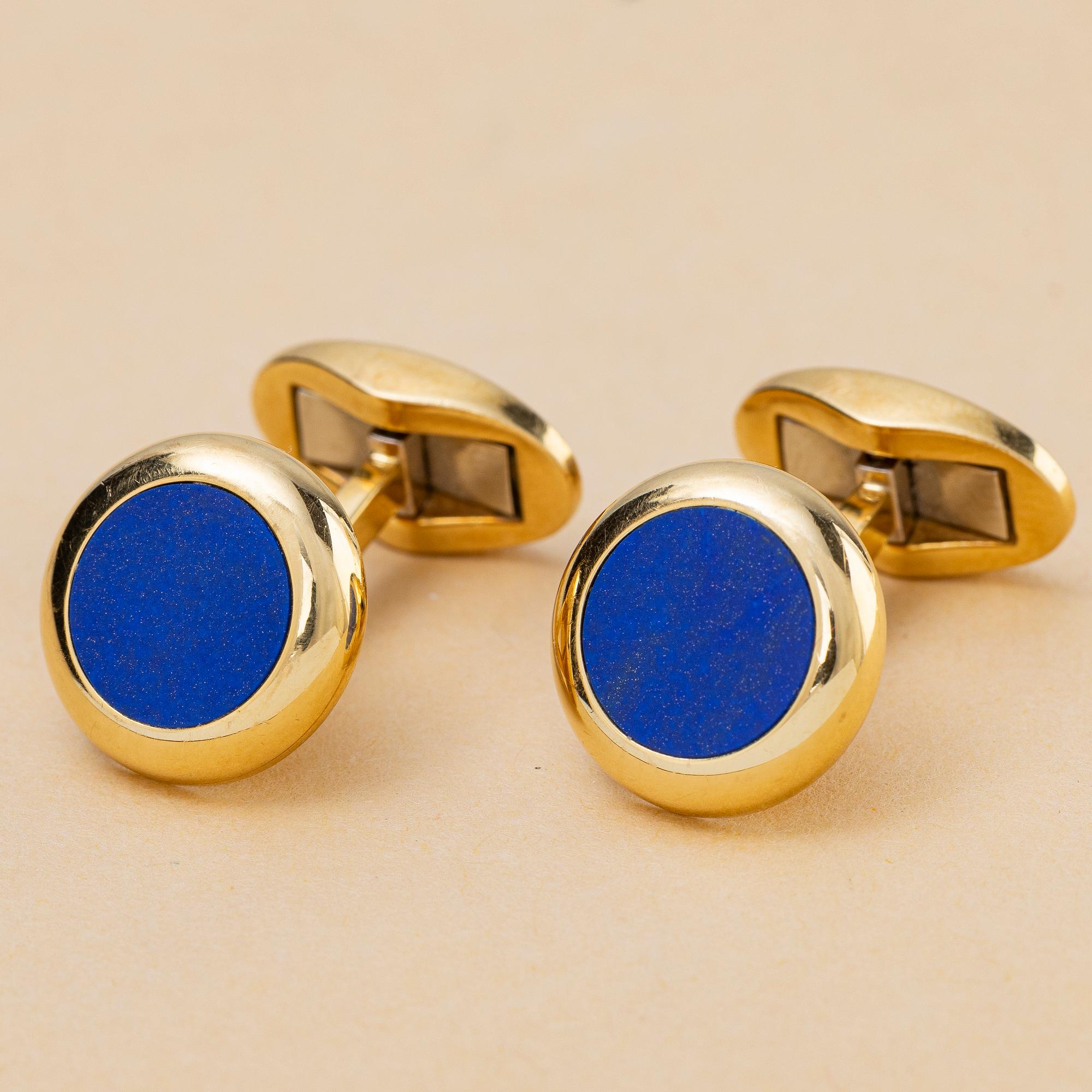Patek Philippe, cufflinks, ca 1970.