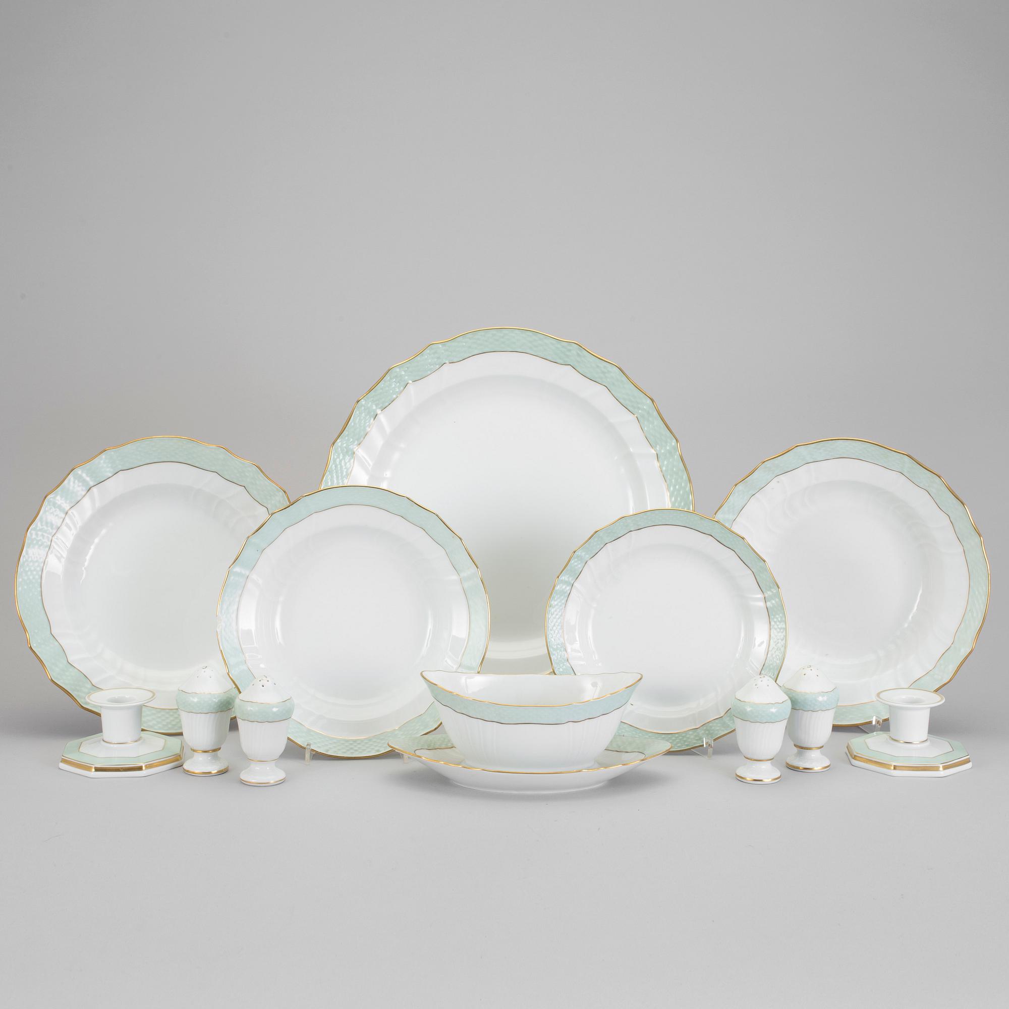 A Dinner Service from Royal Copenhagen.