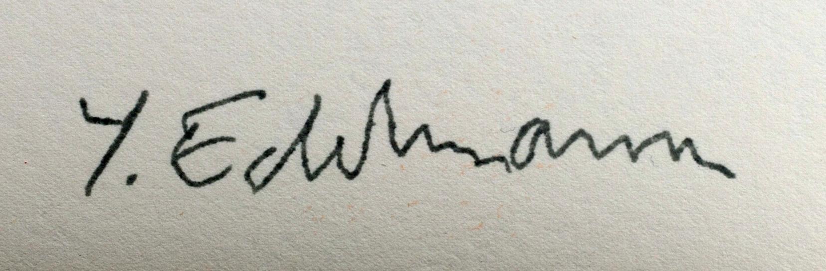 YRJÖ EDELMANN, color lithograph, signed.