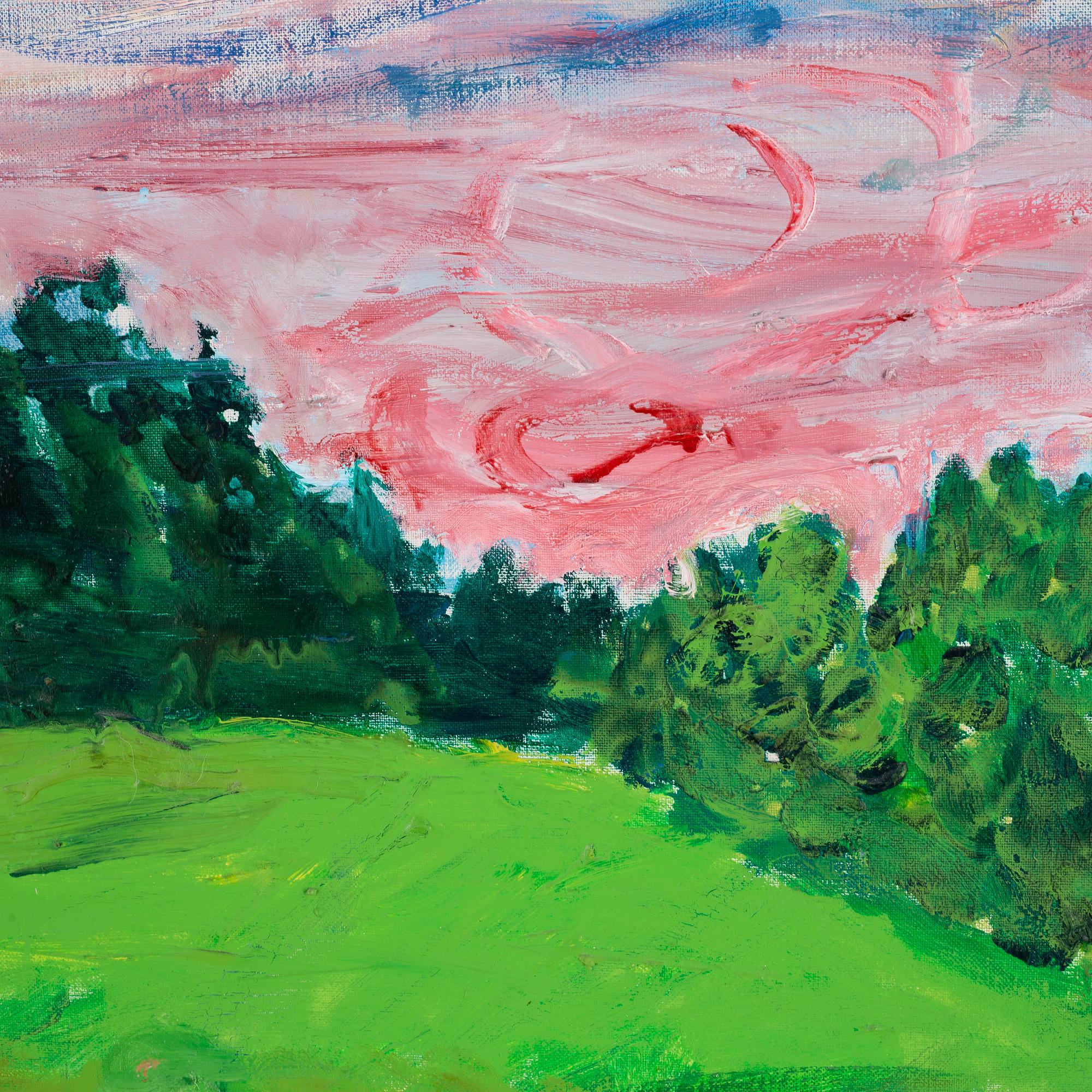 Thage Nordholm, olja på duk, signerad.