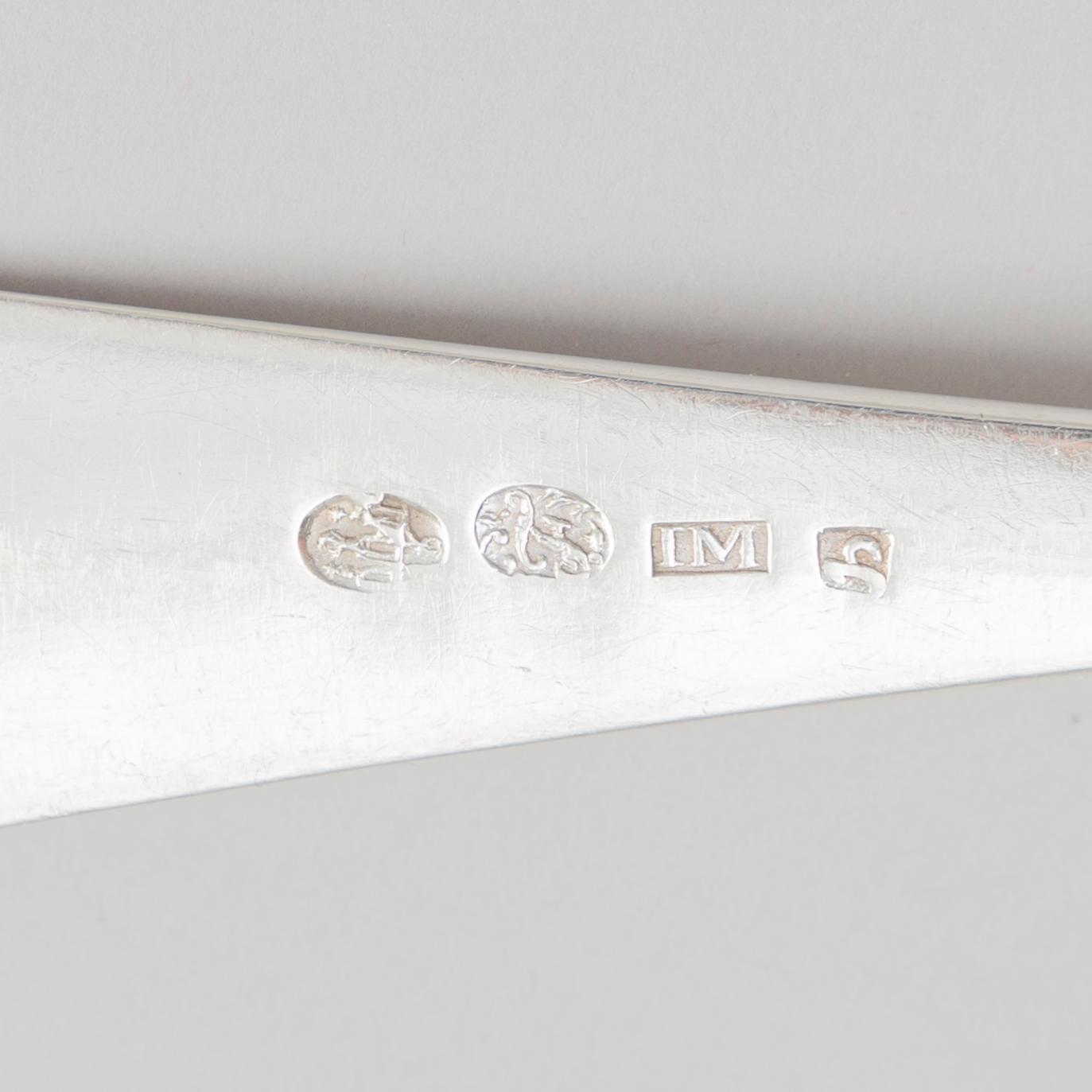 Jörgen Mönster, ragusked, silver, Köpenhamn 1816.