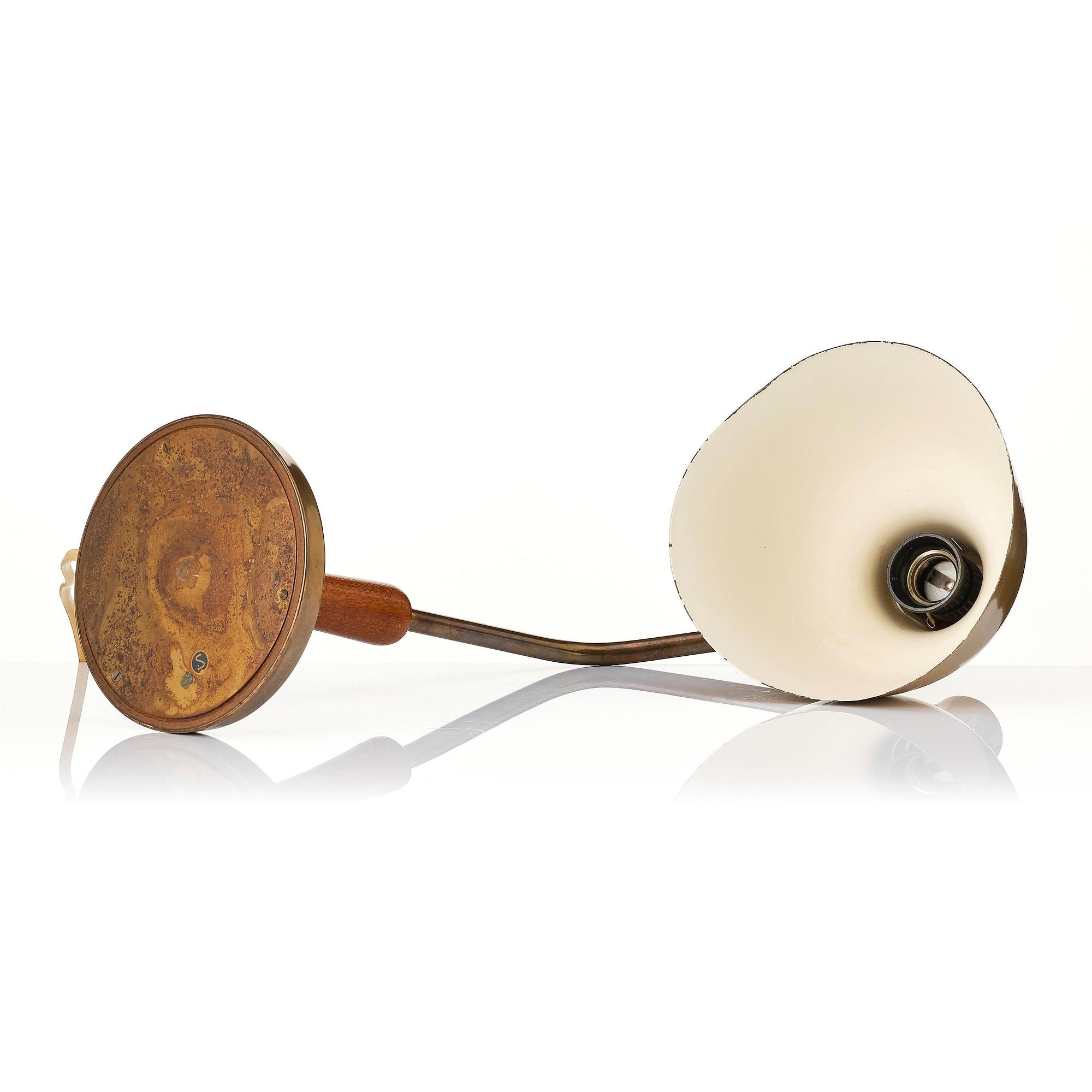 Bröderna Malmströms Metallvarufabrik, a table lamp model "2790", Malmö, 1950s.