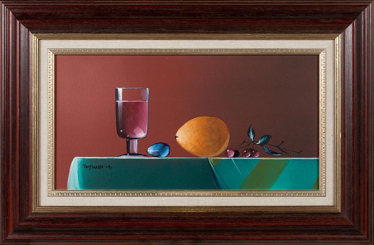 TERRY LAAKSO, olja på duk, signerad och daterad-91.