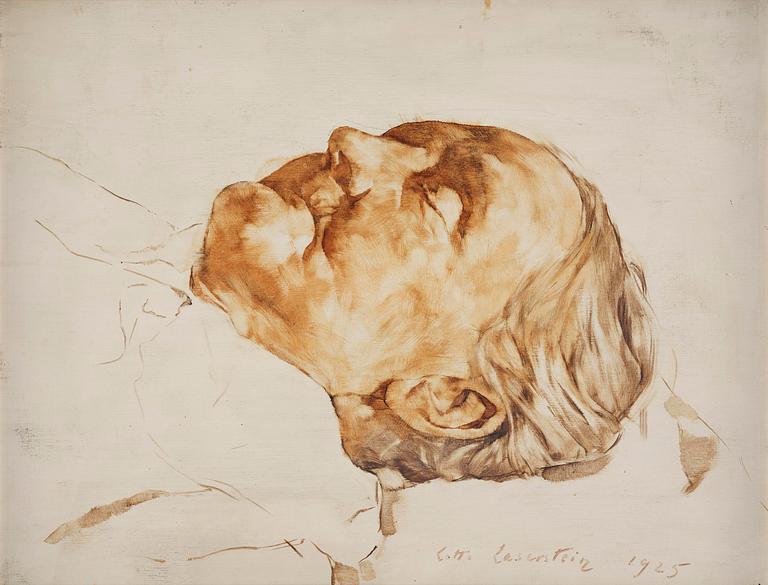 Lotte Laserstein, Auf dem Totenbett (Ida Birnbaum).