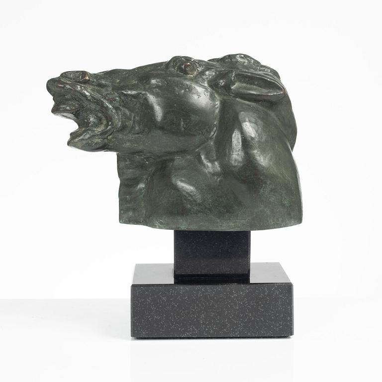 Carl Milles, efter. Skulptur, brons, märkt Millesgården.