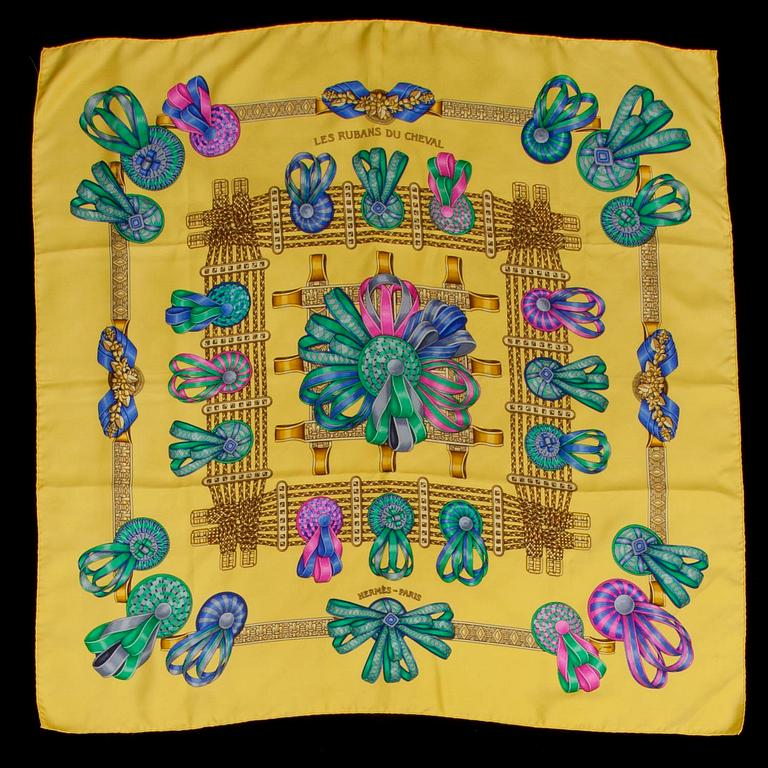 SCARF, "Les Rubans du Cheval", Hermès.