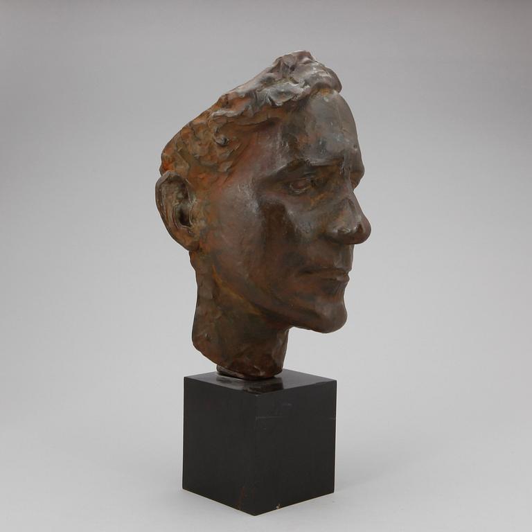 ARVID KNÖPPEL, skulptur, brons, signerad.