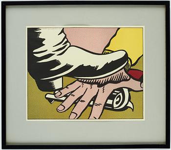 Roy Lichtenstein, "Foot and hand".