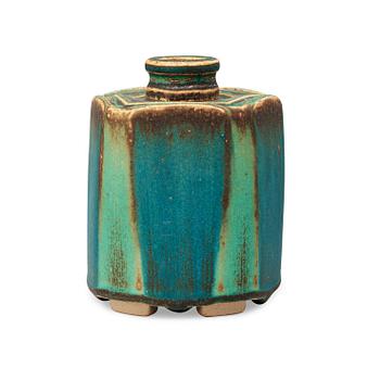 A Wilhelm Kåge 'Farsta' stoneware vase, Gustavsberg Studio 1957.