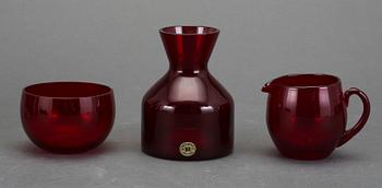 PARTI glas, 6 delar. Reijmyre, 1950-60-tal.