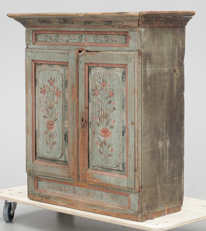 SKÅP, allmoge, daterat 1801.