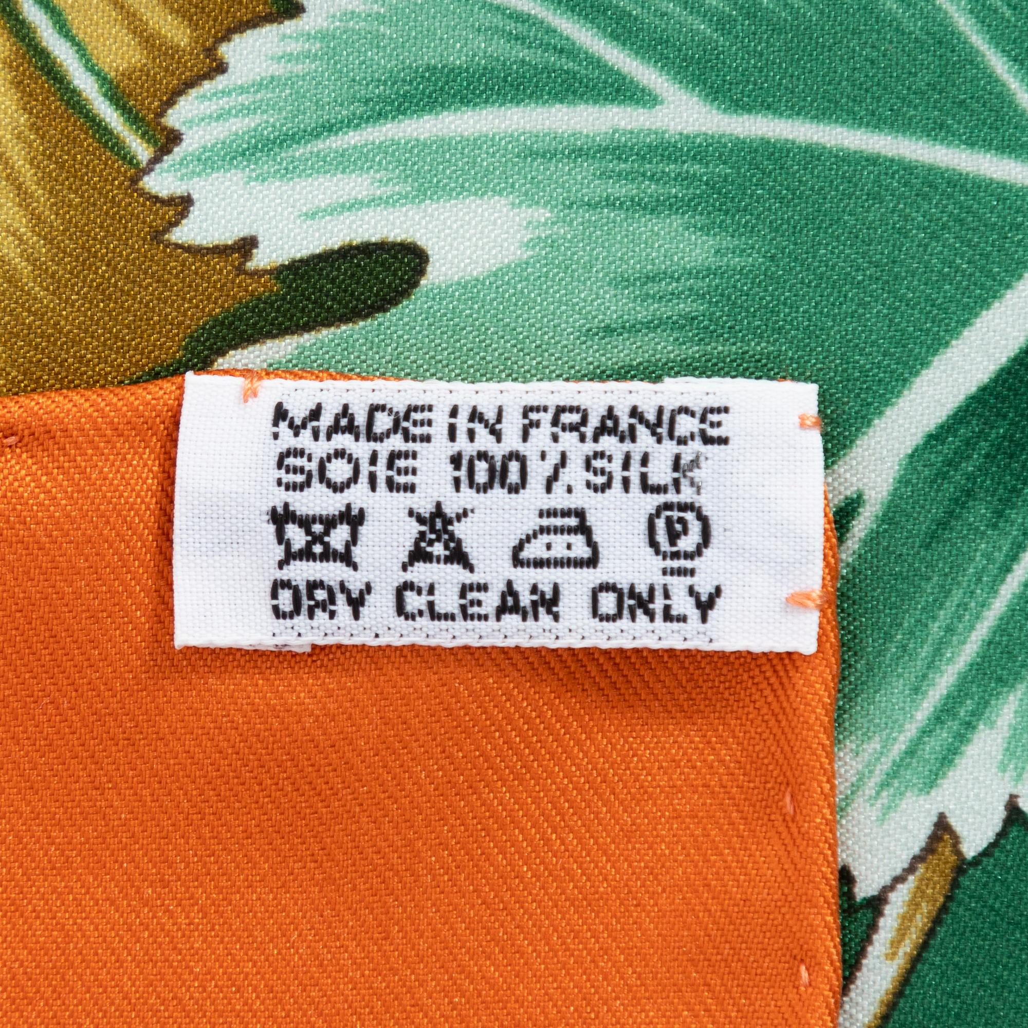 Hermès, scarf, "L'arbre de soie'".