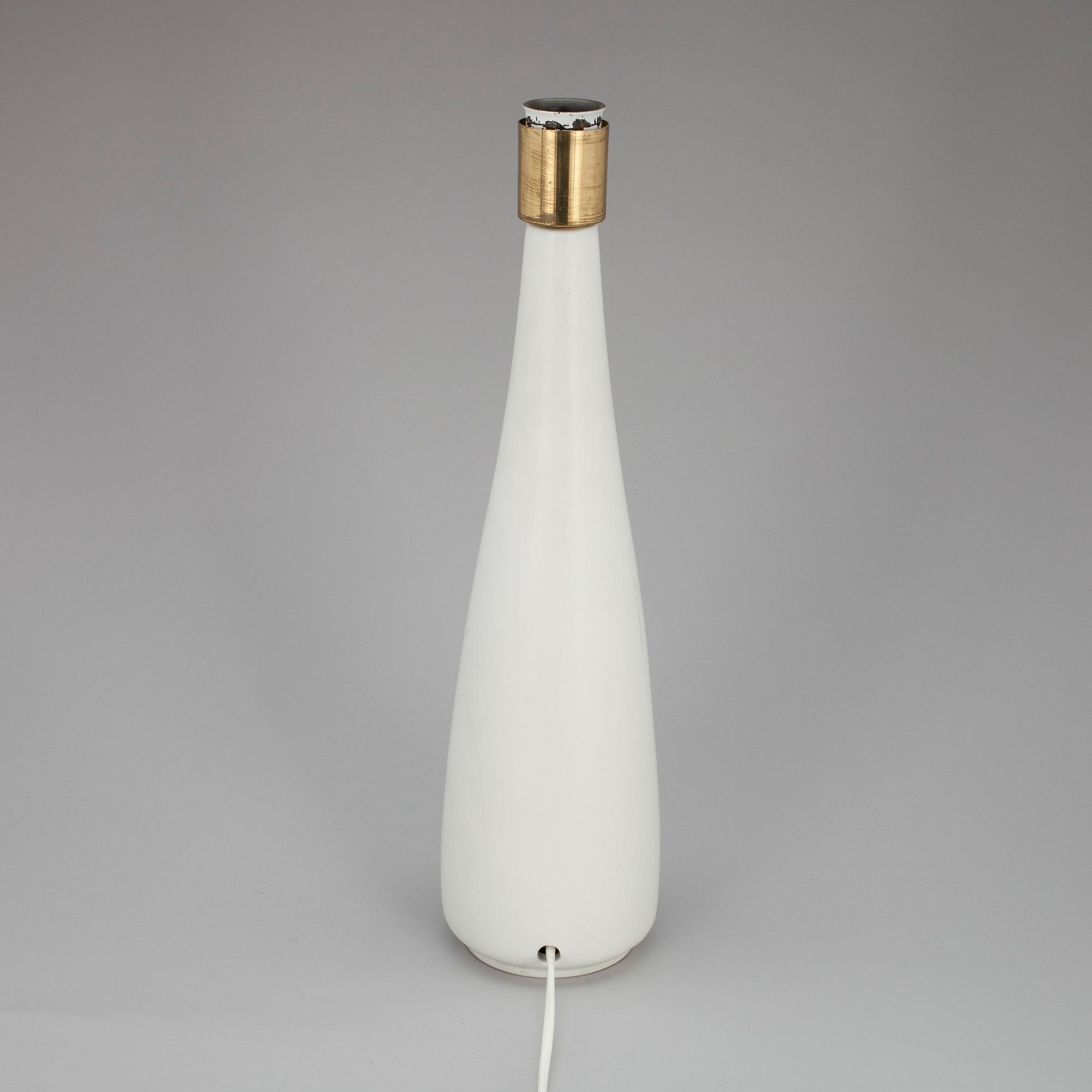 LAMPFOT, keramik, Hilkka-Liisa Ahola, Arabia, signerad. 1960-tal.