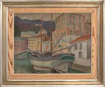 Dick Beer, "French Harbour - Corsica".