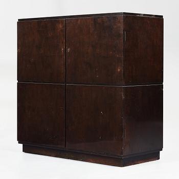 Axel Einar Hjorth, a darkly stained birch cabinet "Typenko", Nordiska Kompaniet, Sweden 1935.