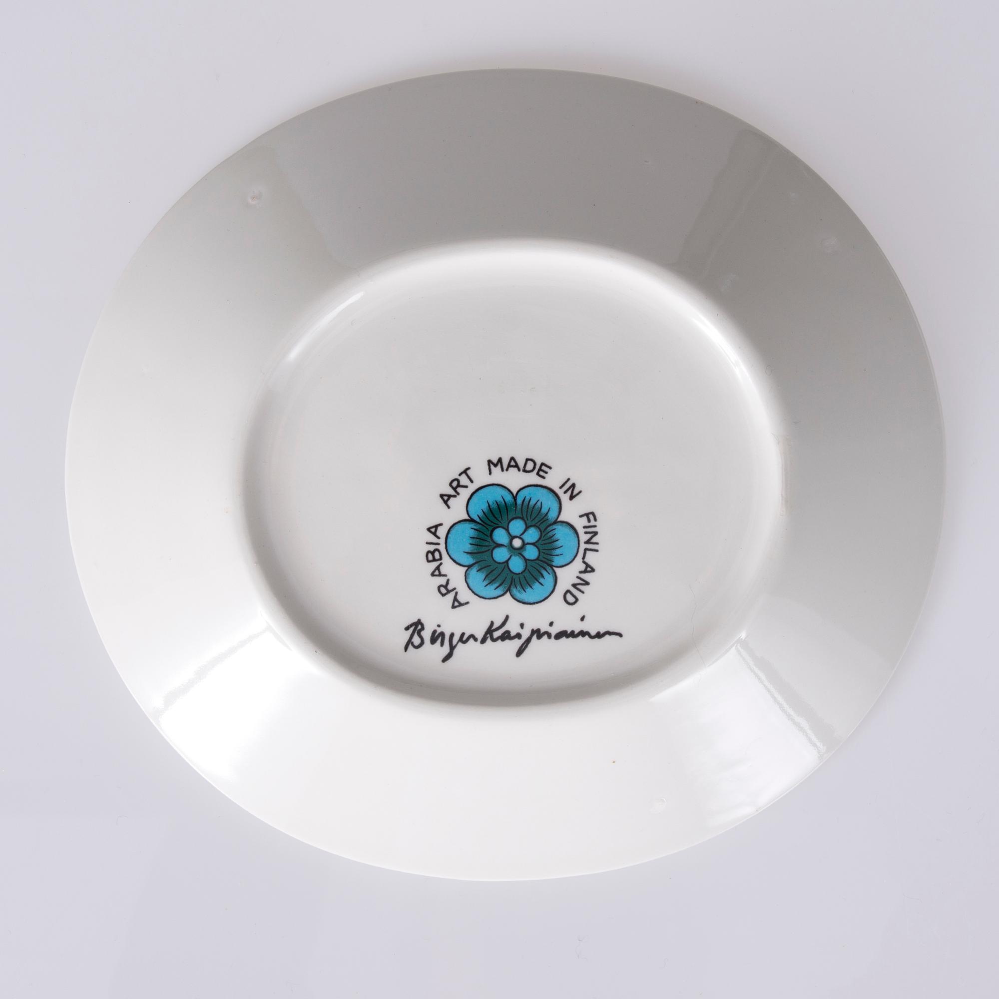 FAT, keramik, stämplad Birger Kaipiainen, Arabia art made in Finland.