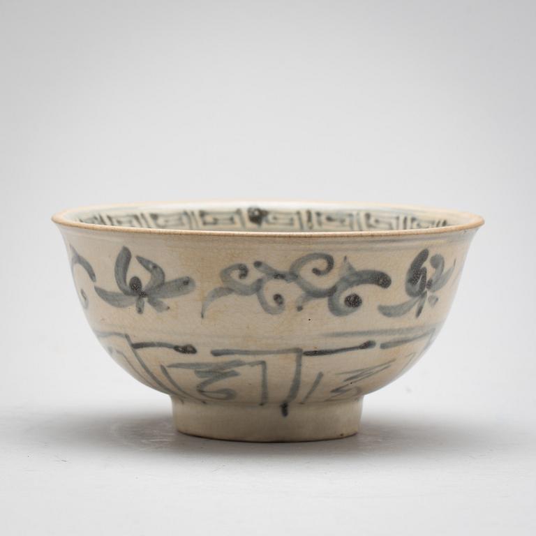 SKÅL, porslin, Ming dynastin (1368-1644).