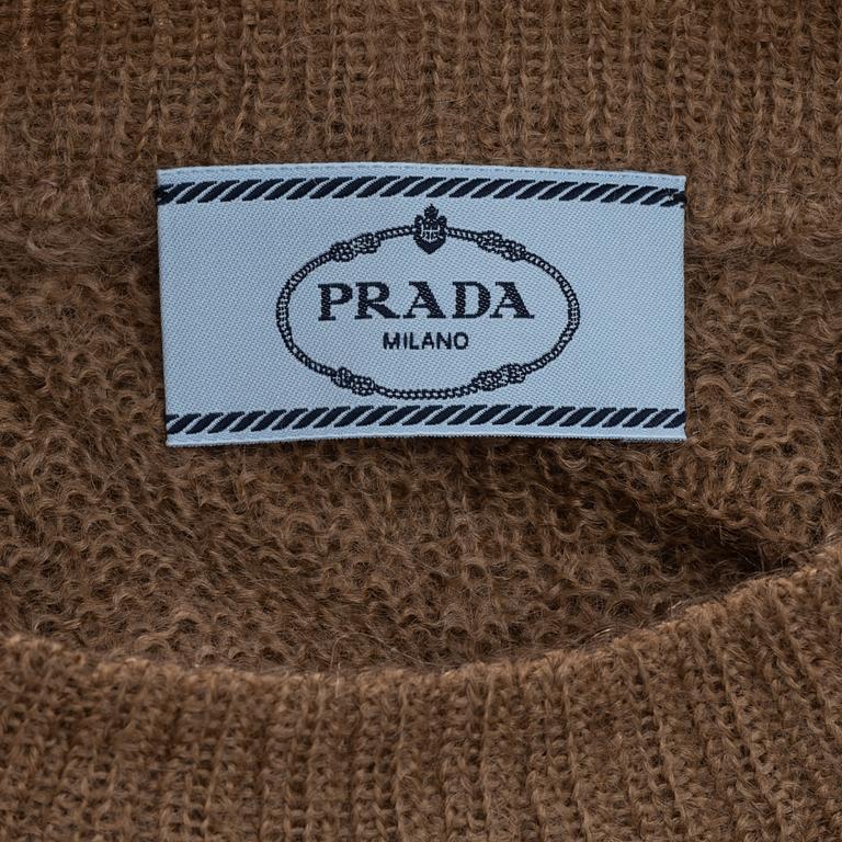 Prada, a mohair pullover, size 36.