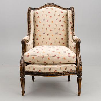 A French 18th Century Wingback Chair.