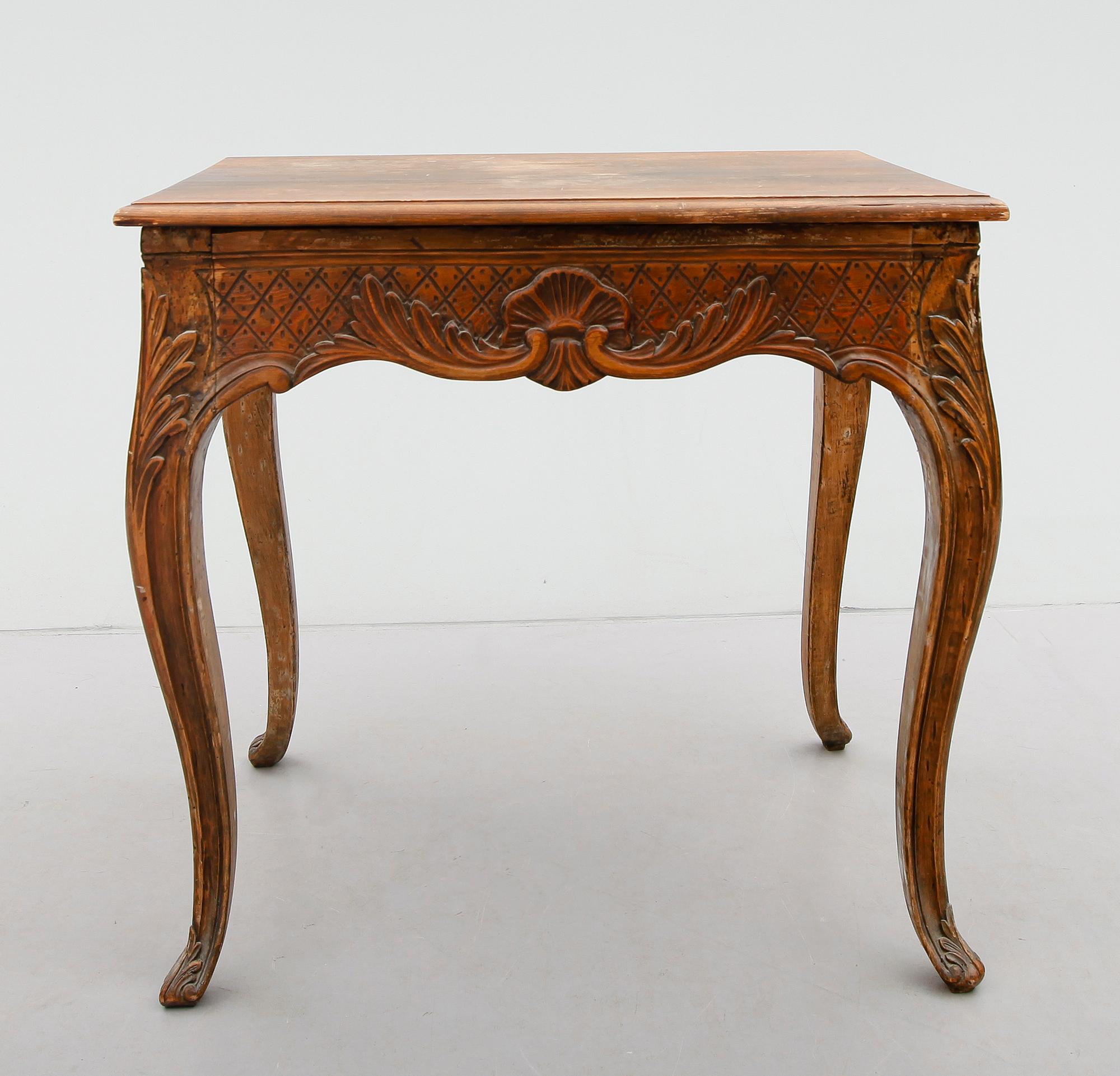 BORD, rokokostil, 1800-tal.