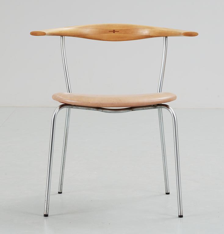 HANS J WEGNER, stolar, 6 st, Johannes Hansen, Danmark 1950-tal, modell 701.