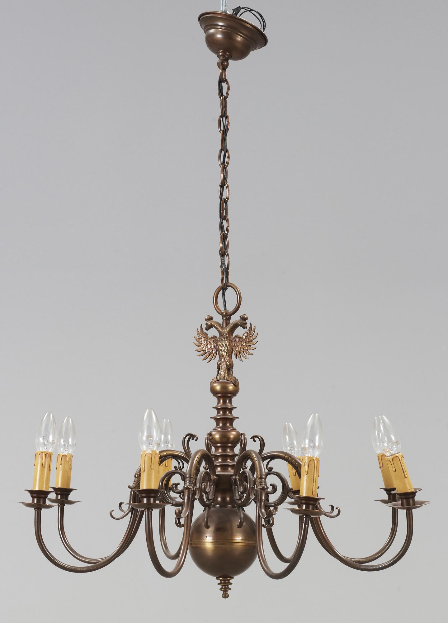 TAKKRONA, barockstil, 1900-tal.