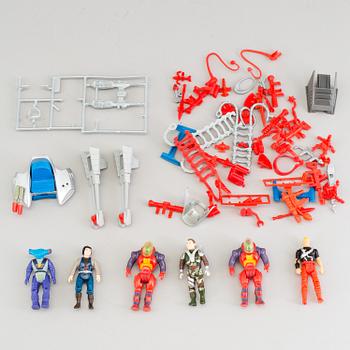 DINO RIDERS, 19 stycken dinosaurier, Tyco, 1980/90-tal.