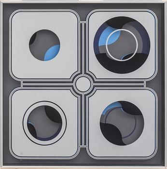 BECK & JUNG (HOLGER BÄCKSTRÖM & BO LJUNGBERG), screentryck, multipel, signerad, numrerad 6/7 och daterad- 1975.