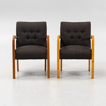 Fåtöljer, ett par, 1930/40-tal.