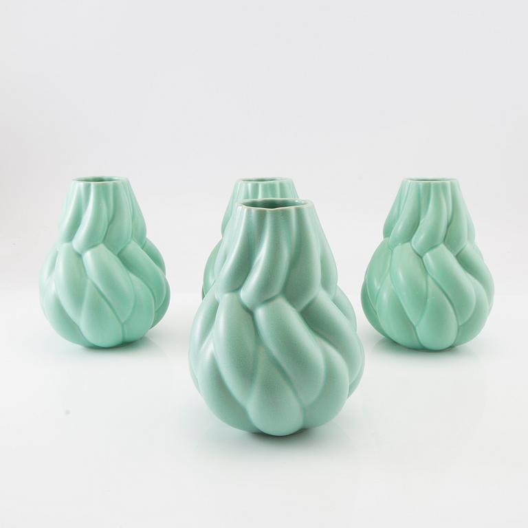 Lisa Hilland, Vases 4 pcs "Eda" for Mylhta 21st century.