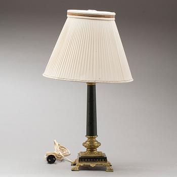 BORDSLAMPA, empirestil, 1900-tal.