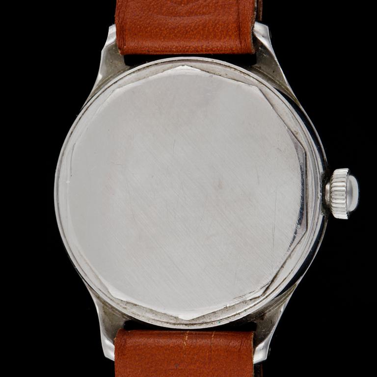 ARMBANDSUR, stål, Movado, Sport, 1950-tal.