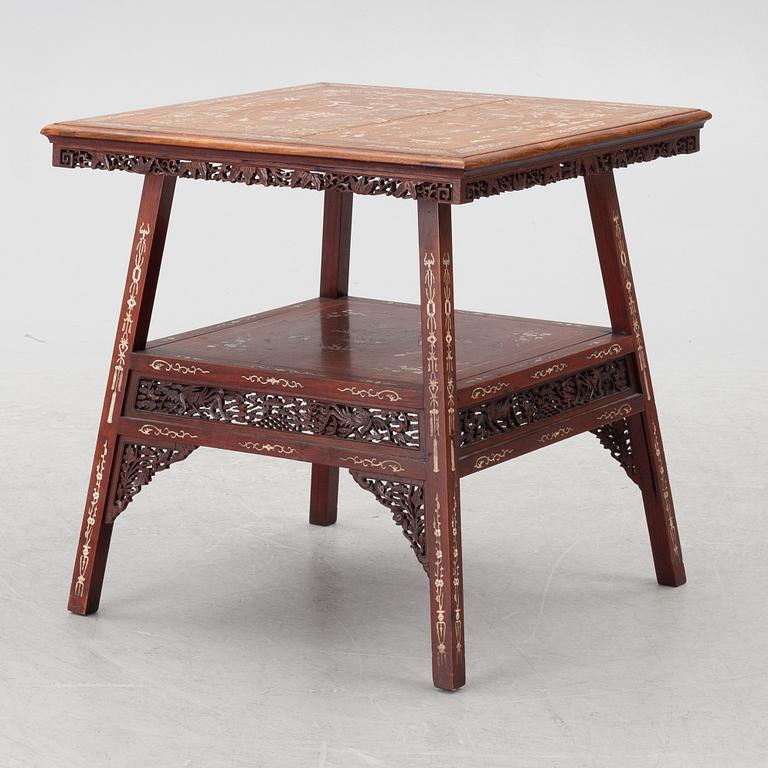 A hardwood table, China, 20th century.