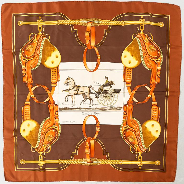 SCARF, "Carrick à Pompe", Hermès.