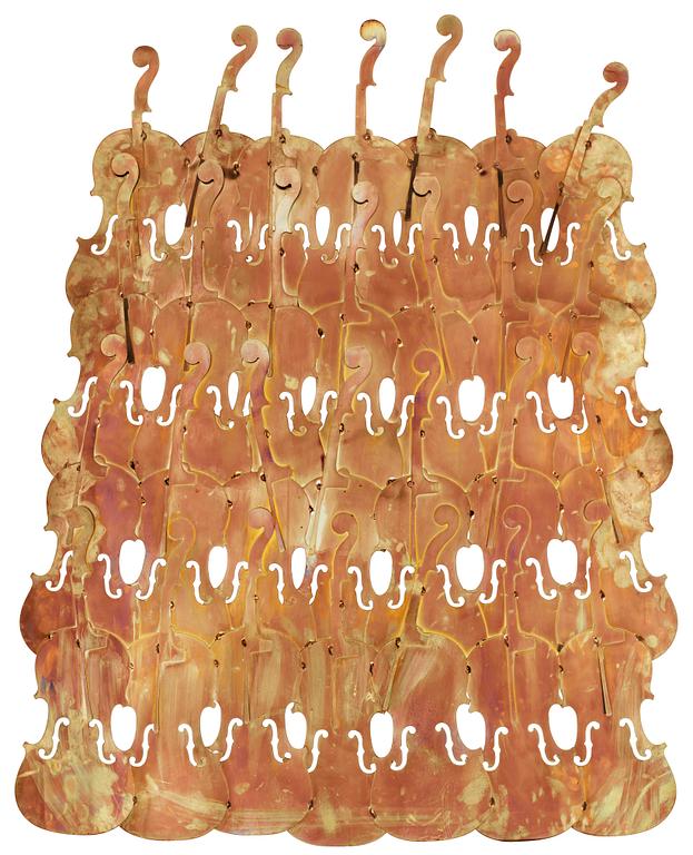 Arman (Armand Pierre Fernandez), "Wall of violins".
