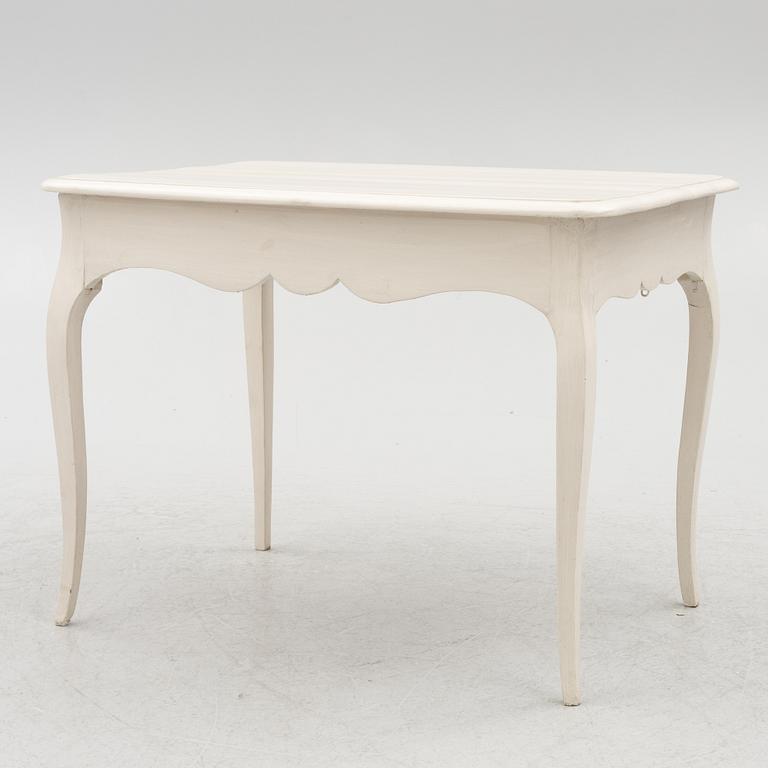 A Rococo table, second half of the 18th century.