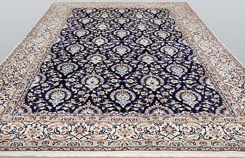 A carpet,  Nain Part Silk, sk 9 LAA, 352 X 250 cm.