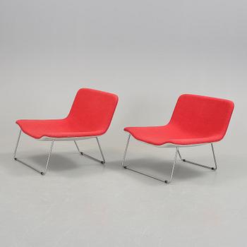 FÅTÖLJER, ett par, "Spring", Erwan Bouroullec, Cappellini, Italien. Formgivna år 2000.