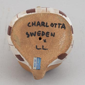 Lisa Larson,a 'Charlotta' stoneware figurine, Gustavsberg.