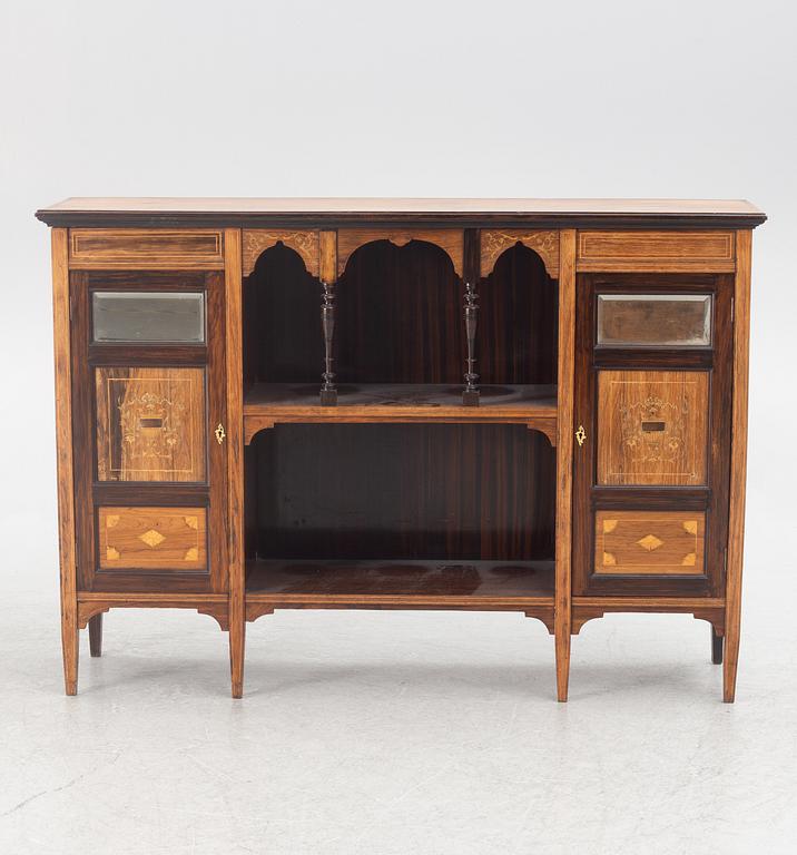 A sideboard, James Shoolbred & Co, London, England, circa 1900.