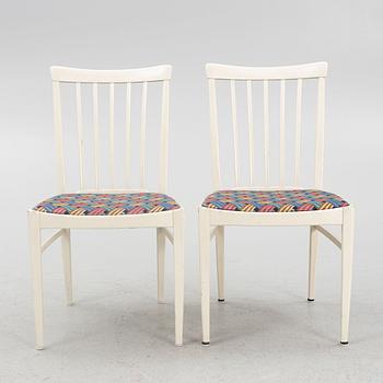 Carl Malmsten, table and 6 chairs, "Herrgården", Bodafors, Sweden, 1961.