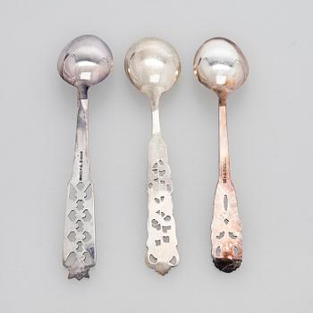 coffee and mocha spoons, 30 pcs, silver GAB, Sweden 1965, 1979 and 1981.
