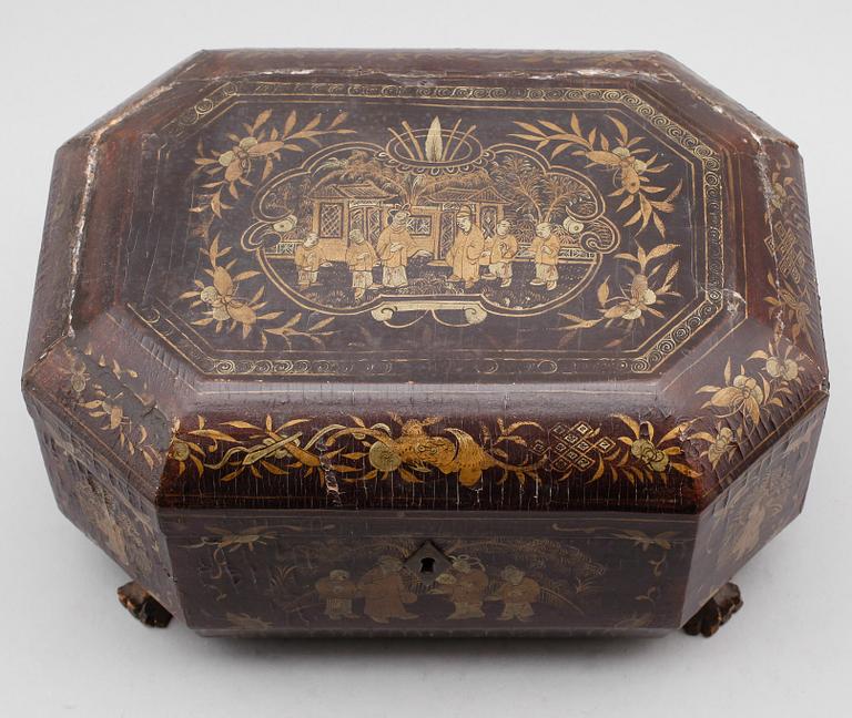 TESKRIN, lackarbete, Kina, 1800-tal.