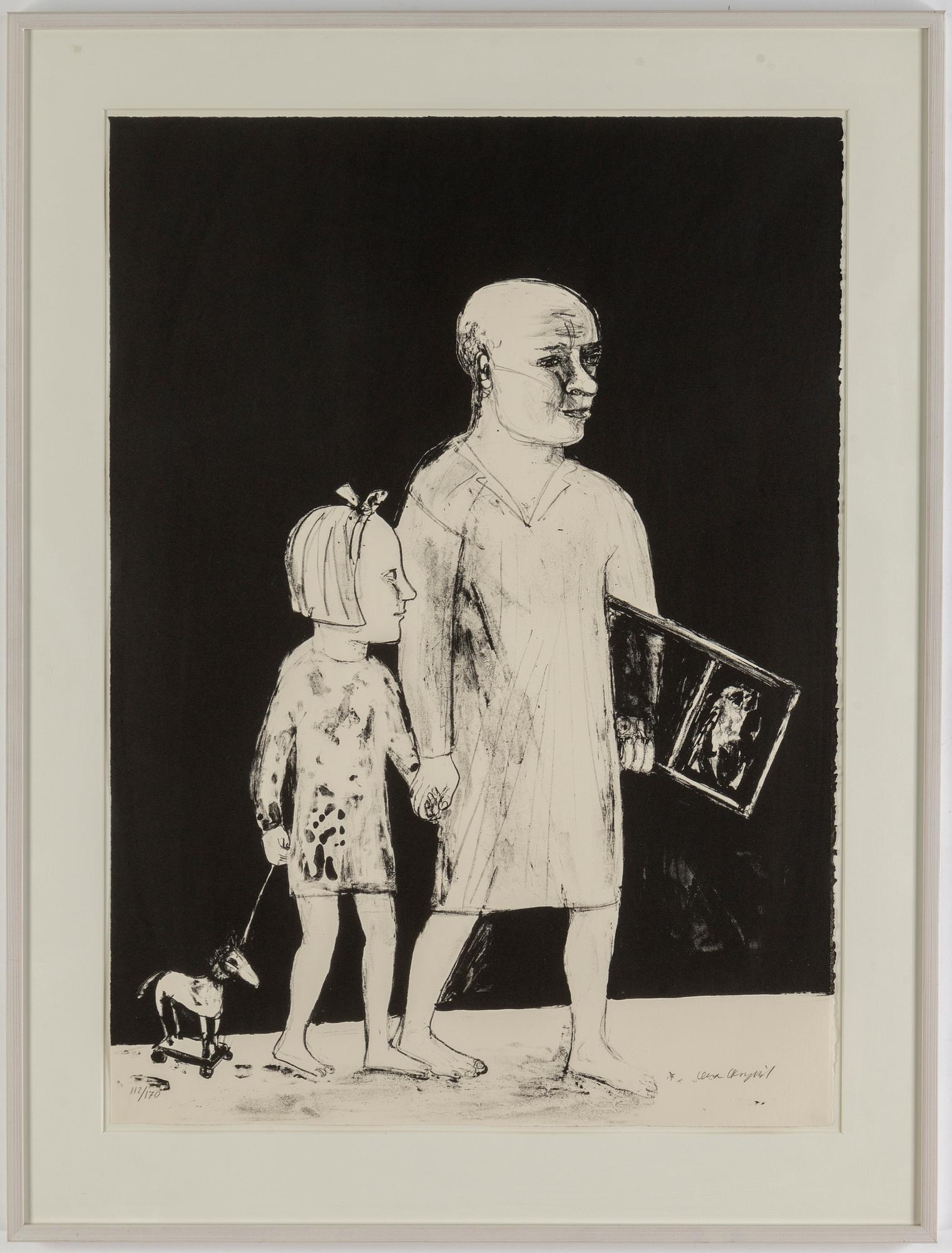 LENA CRONQVIST, portfolio with 30 lithographs in colour, signed 112/170.