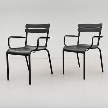 TRÄDGÅRDSSTOLAR, 2 st, "Luxembourg", Frédéric Sofia, Fermob, 2000-tal.