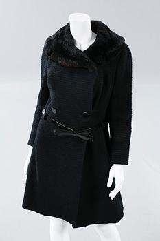 A Dior coat from the 1950s.