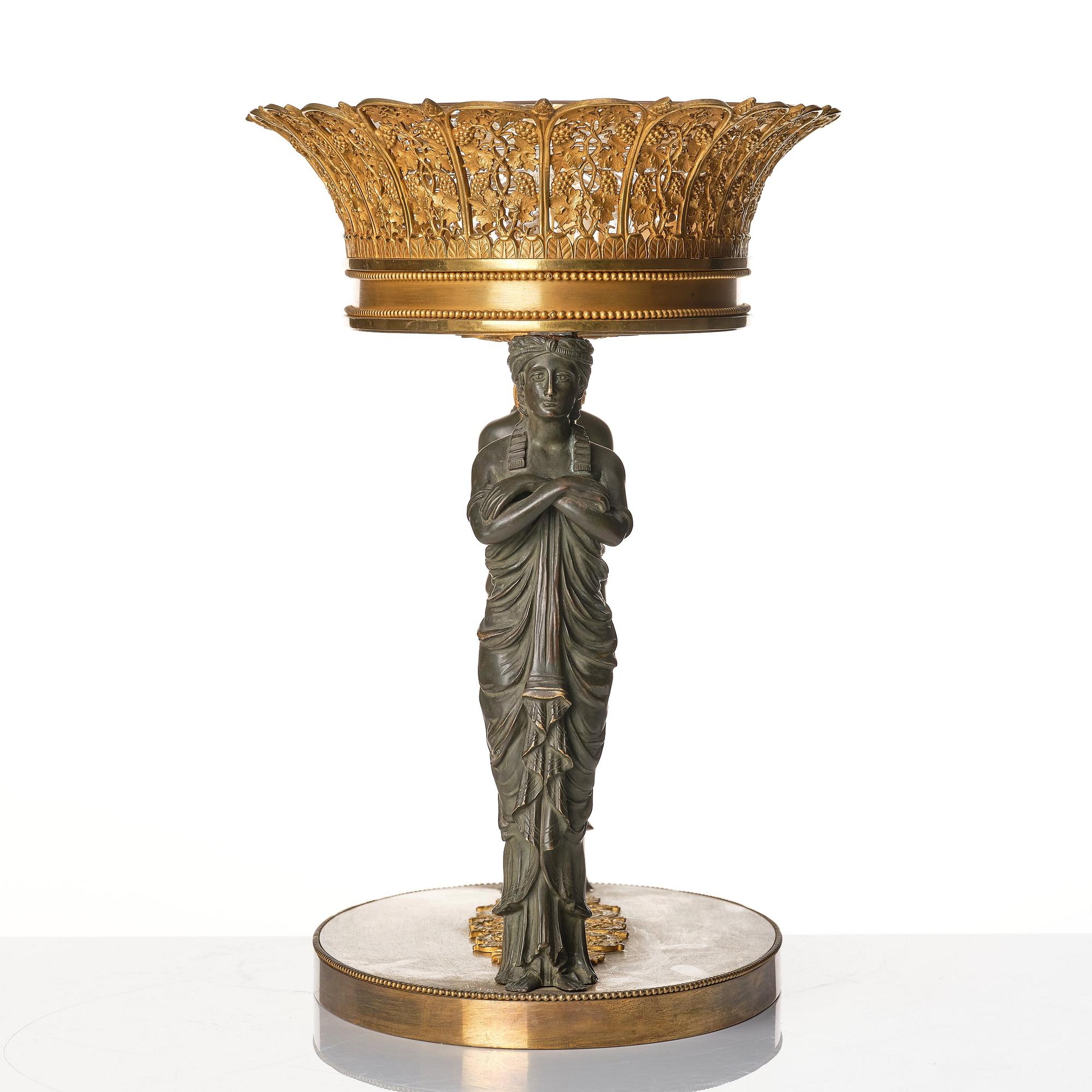 An Empire style centre piece late 20th century.