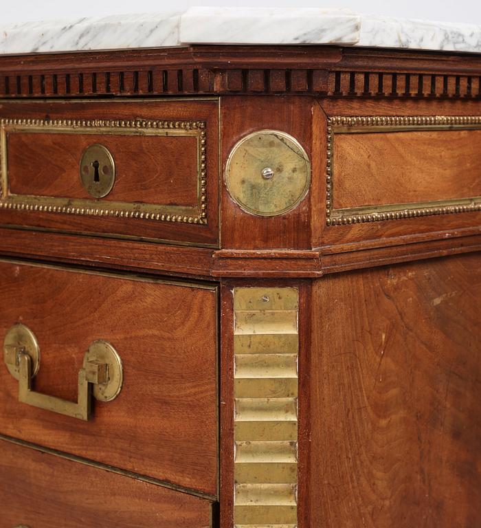 Byrå, tillskriven Fredrik August Eckstein (mästare i Stockholm 1794-1814), Sengustaviansk.