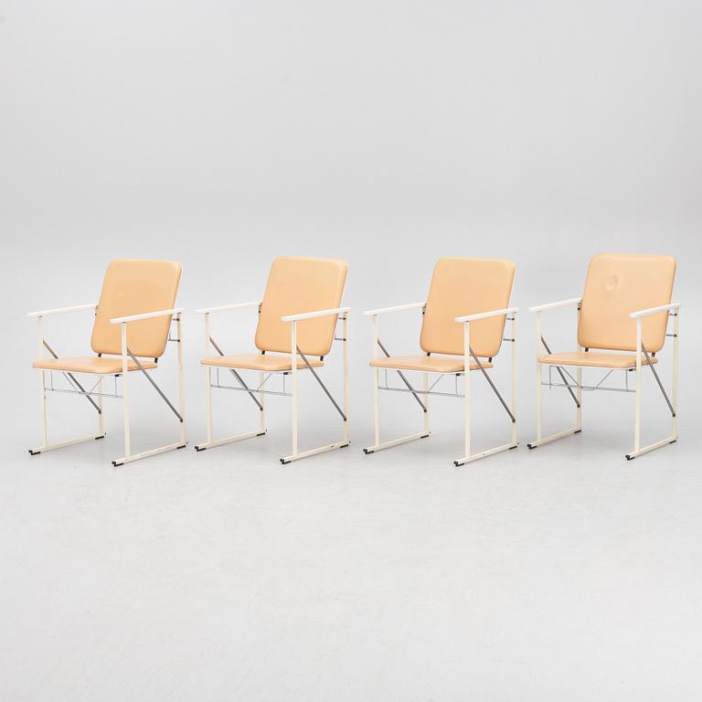 Yrjö Kukkapuro, a set of four chairs, Finland.