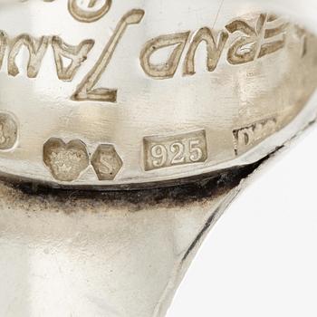 Rosa Taikon and Bernd Janusch, ring, silver, Stockholm.